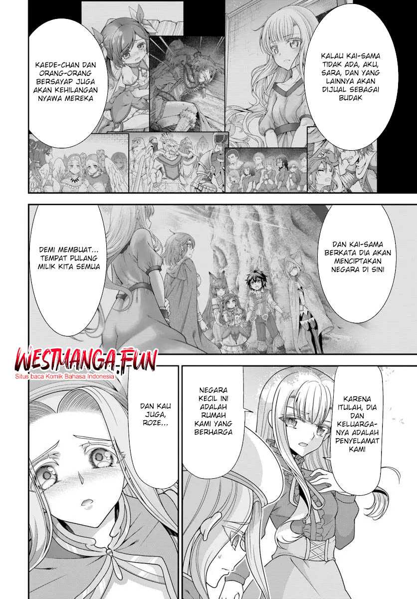 Tenohira Kaitaku Mura de Isekai Kenkokuki: Fueteku Yome-tachi to Nonbiri Mujintou Life (fix) Chapter 56 Gambar 14