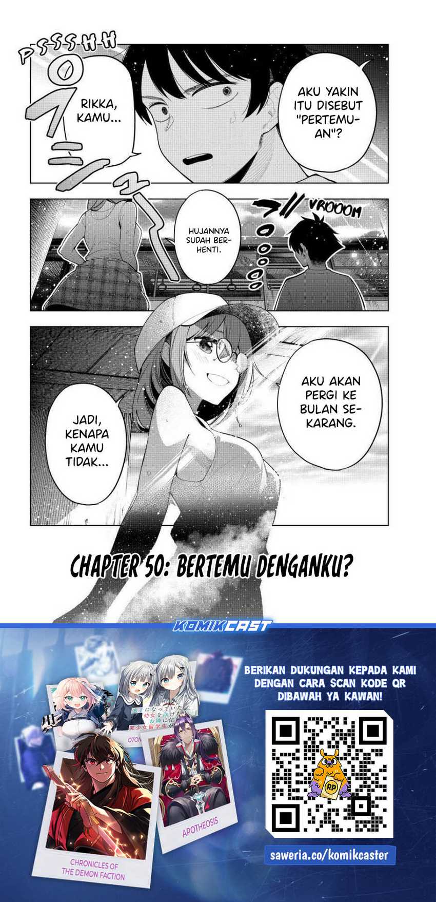 Mayonaka Heart Tune Chapter 50 Gambar 21