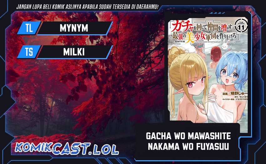 Baca Komik Gacha wo Mawashite Nakama wo Fuyasu Saikyou no Bishoujo Gundan wo Tsukuriagero Chapter 69 Gambar 1