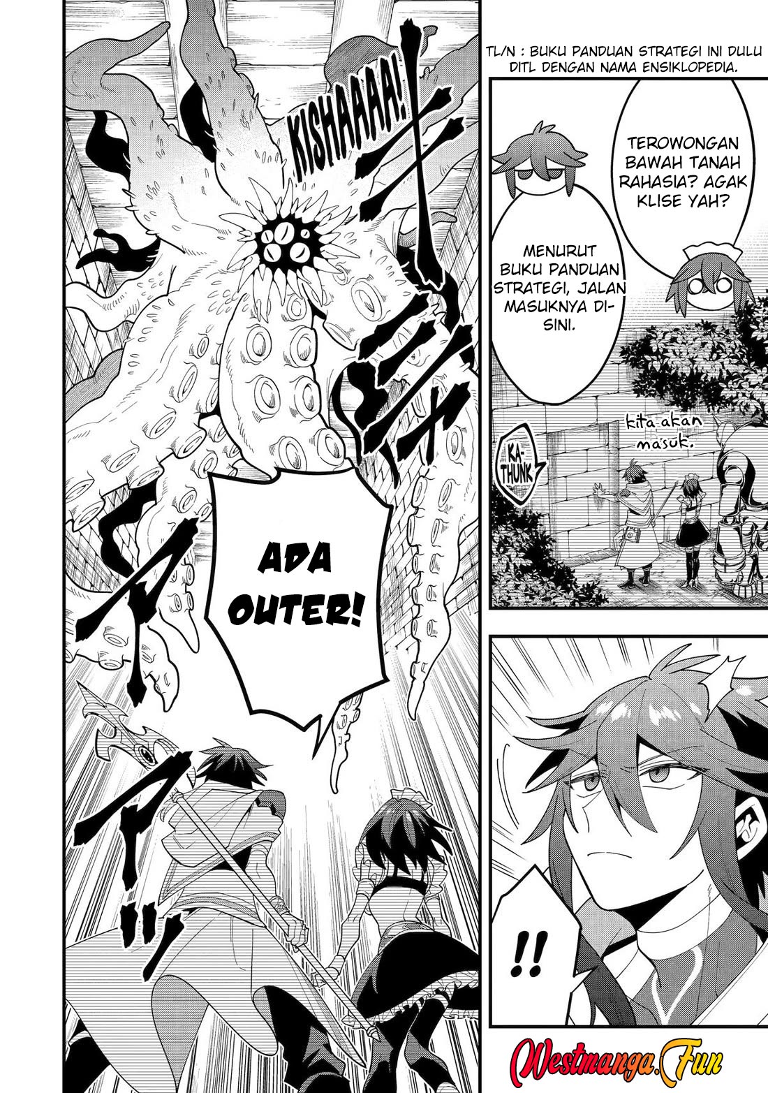 Kouryakuhon o Kushi Suru Saikyou no Mahoutsukai ~”meirei sa sero” to wa Iwa Senai Oreryuu Mao Tobatsu Saizen Ruuto ~ Chapter 65 Gambar 25