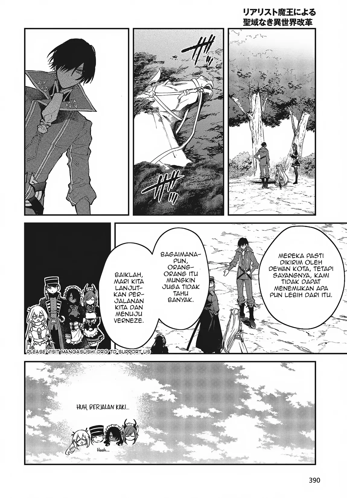 Realist Maou Niyoru Seiiki Naki Isekai Kaikaku Chapter 50 Gambar 11