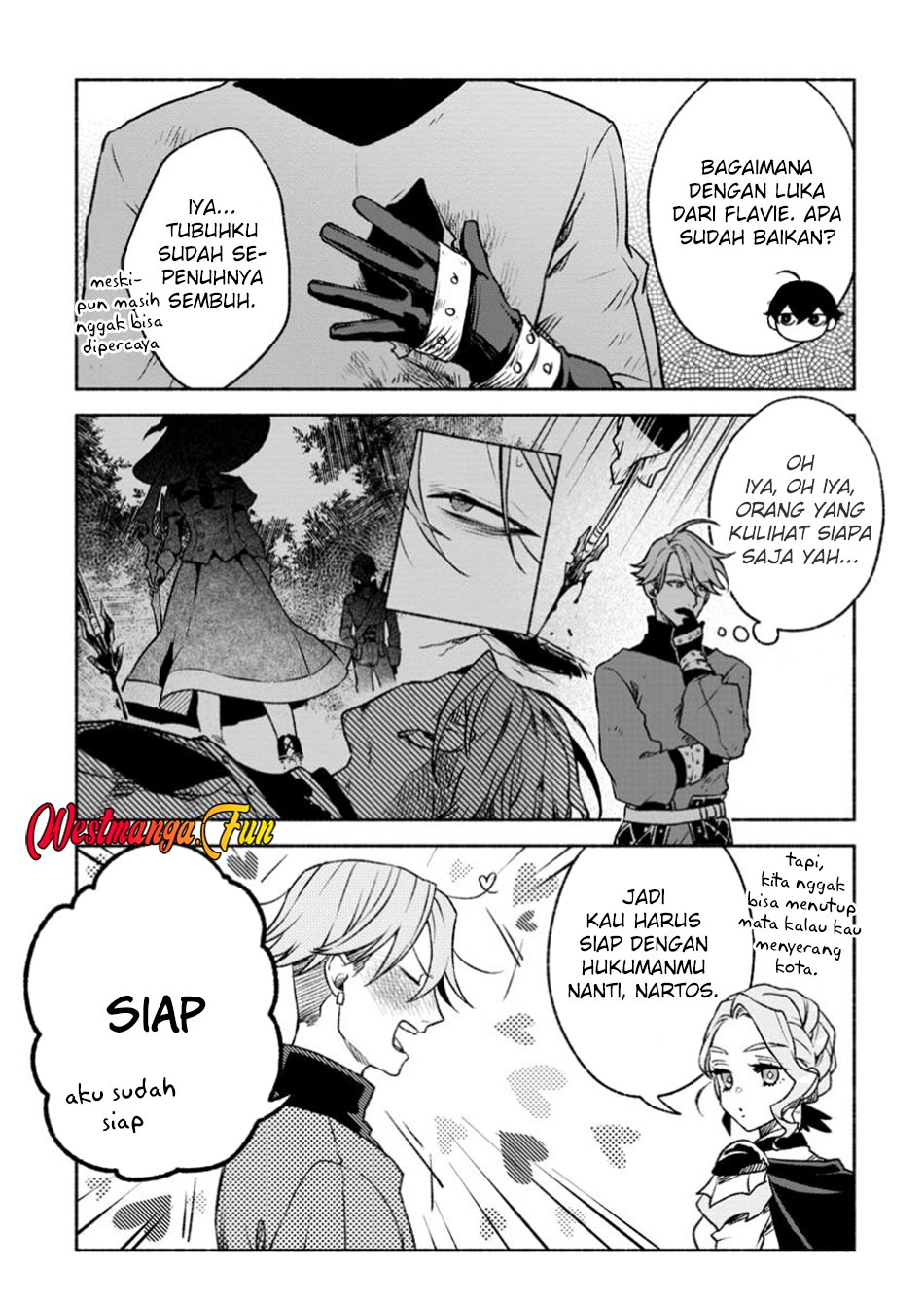 Sono Monban, Saikyou Nitsuki: Tsuihou Sareta Bougyo Ryoku 9999 no Senshi, Outo no Monban Toshite Musou Suru Chapter 33.2 Gambar 12