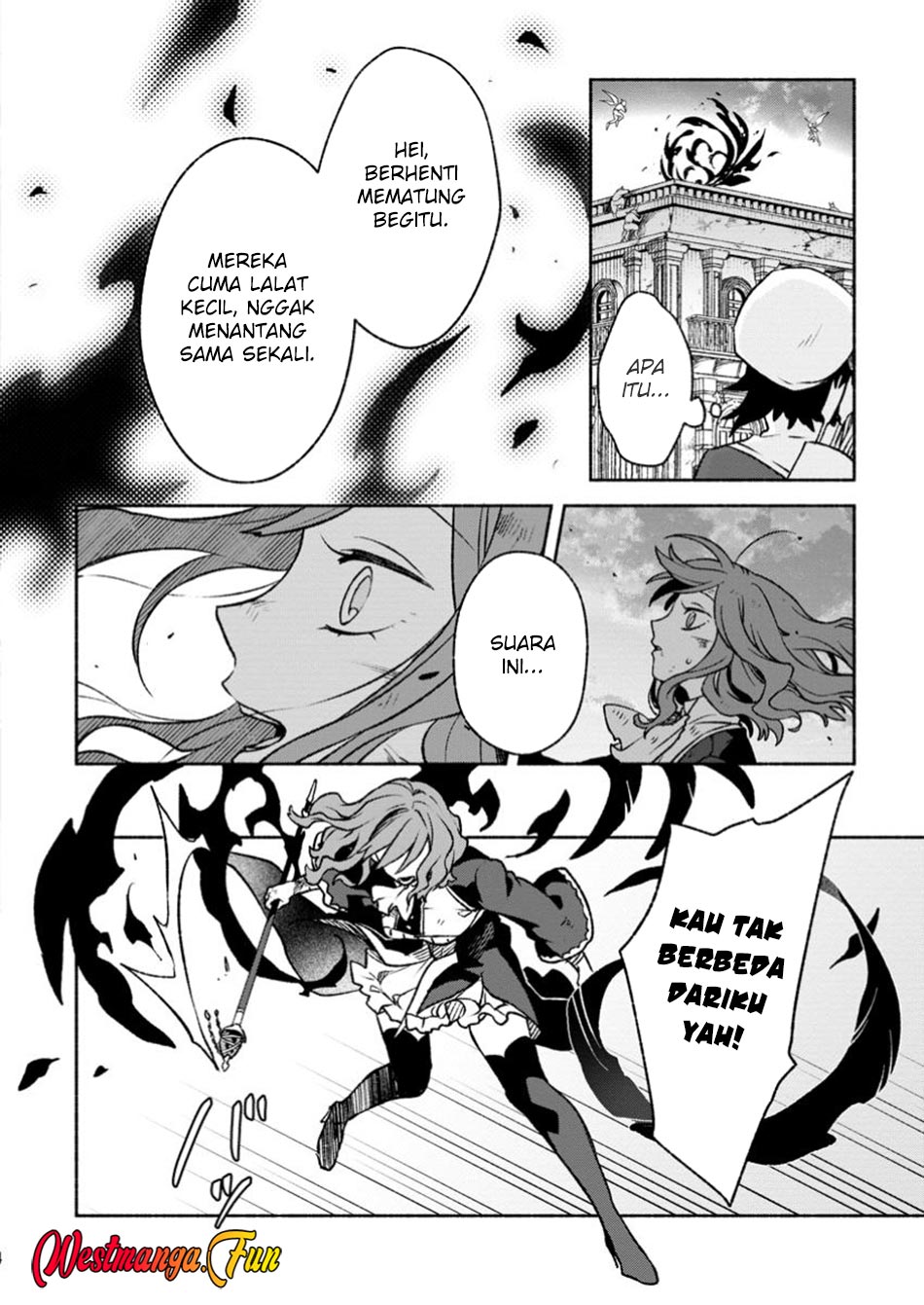 Baca Manga Sono Monban, Saikyou Nitsuki: Tsuihou Sareta Bougyo Ryoku 9999 no Senshi, Outo no Monban Toshite Musou Suru Chapter 33.2 Gambar 2