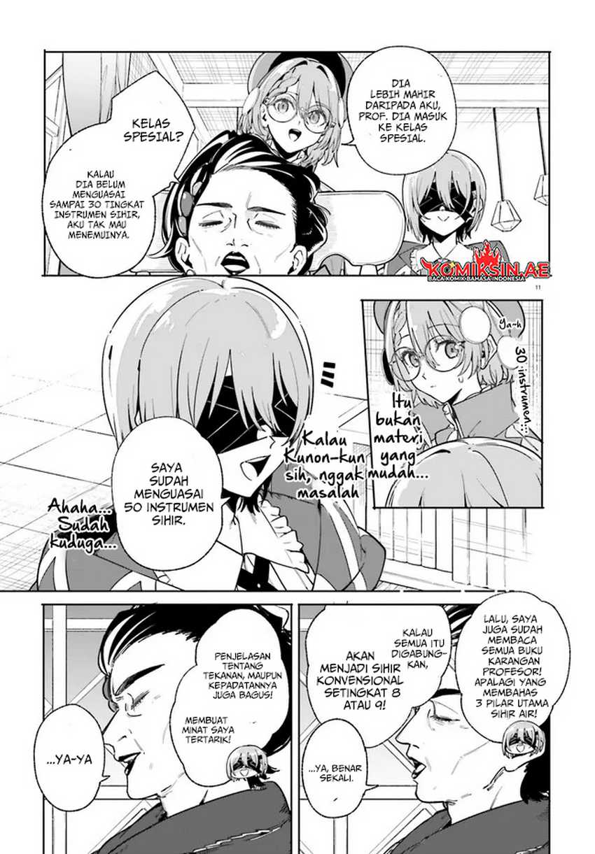 Majutsushi Kunon wa Miete Iru Chapter 33.1 Gambar 11