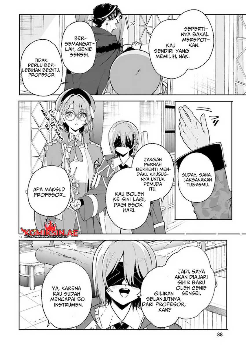 Majutsushi Kunon wa Miete Iru Chapter 33.1 Gambar 14