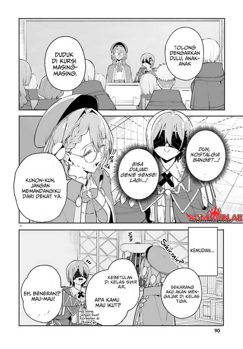 Majutsushi Kunon wa Miete Iru Chapter 33.1 Gambar 16