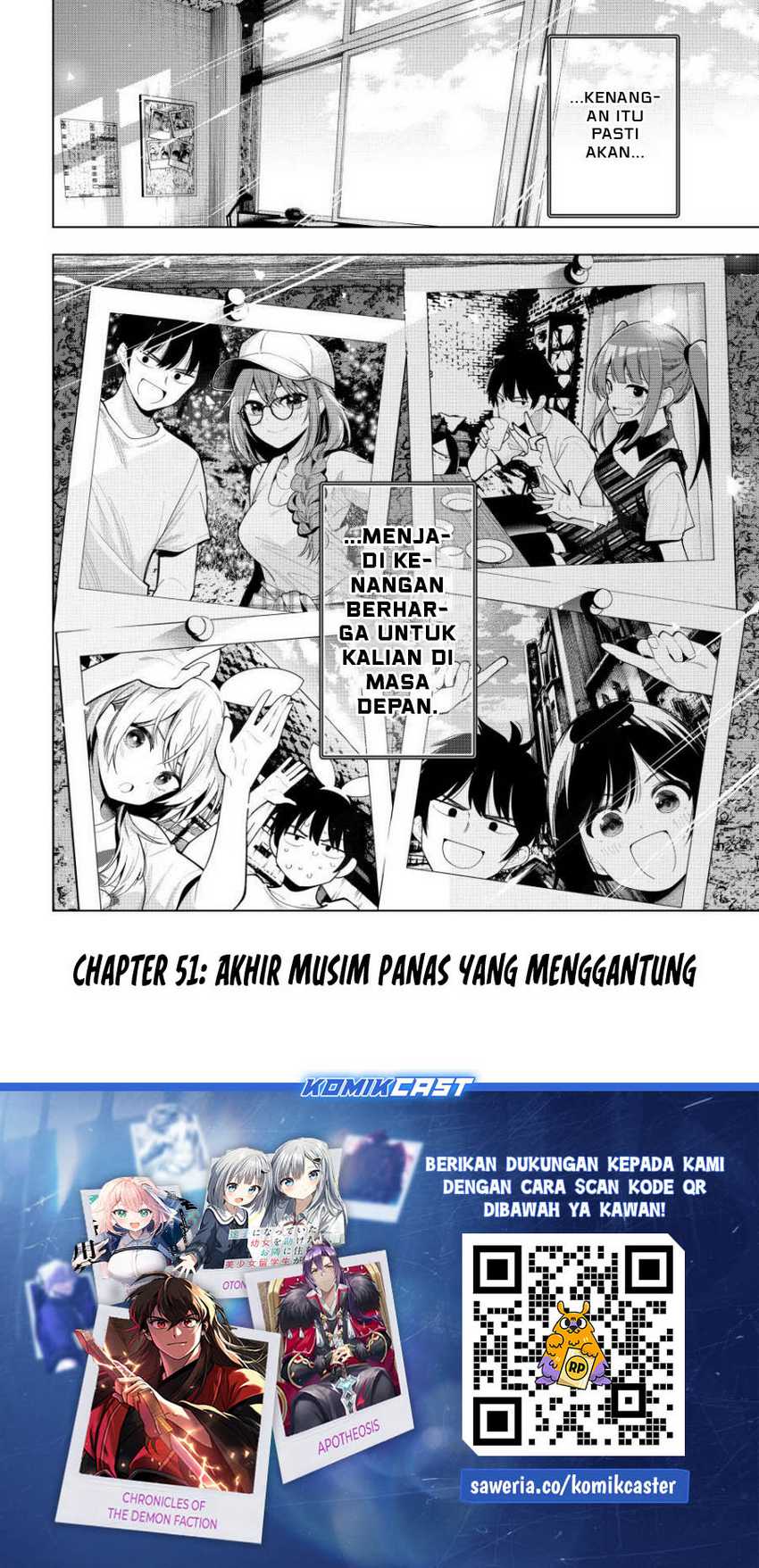 Mayonaka Heart Tune Chapter 51 Gambar 20