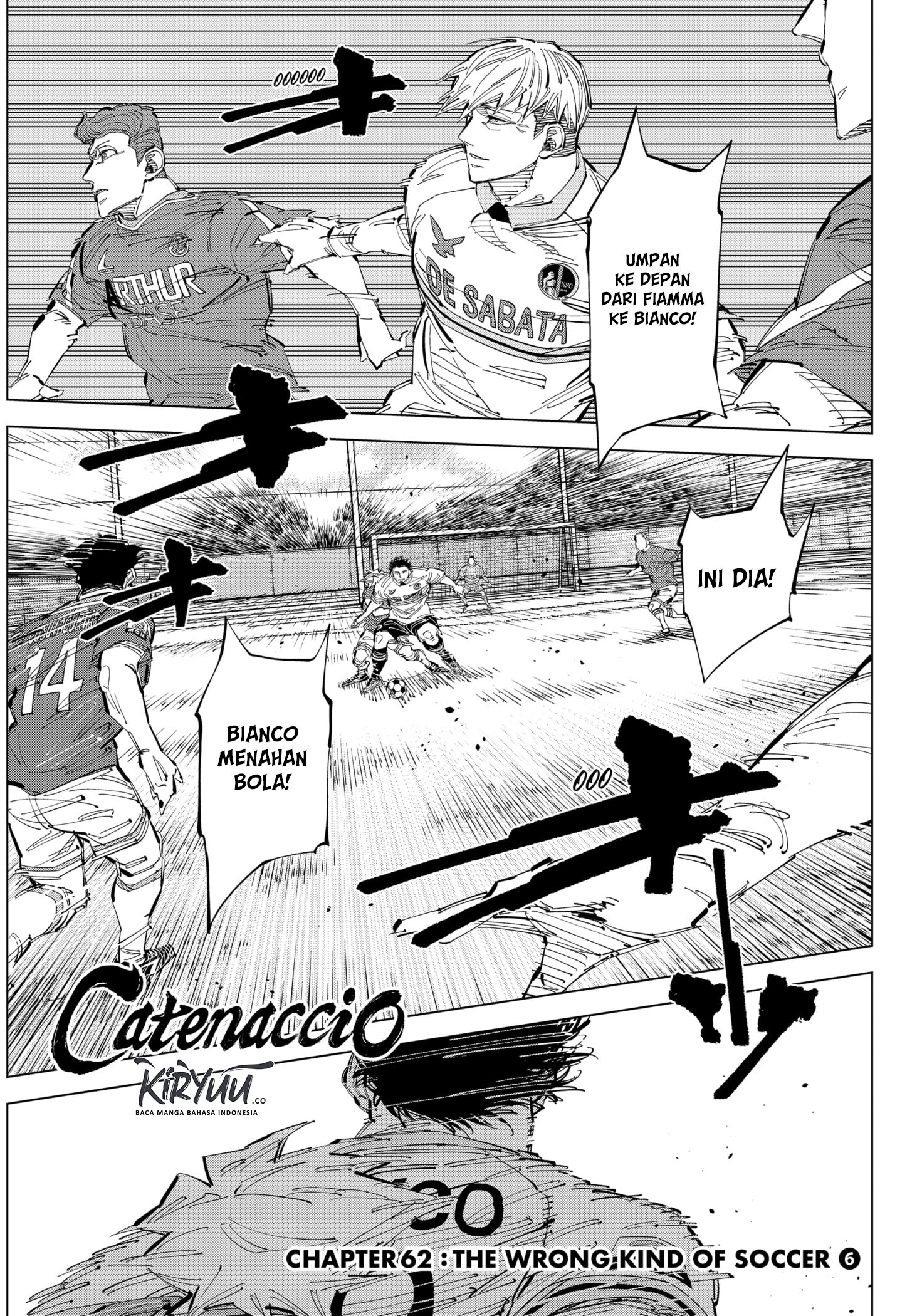 Baca Manga Catenaccio Chapter 62 Gambar 2
