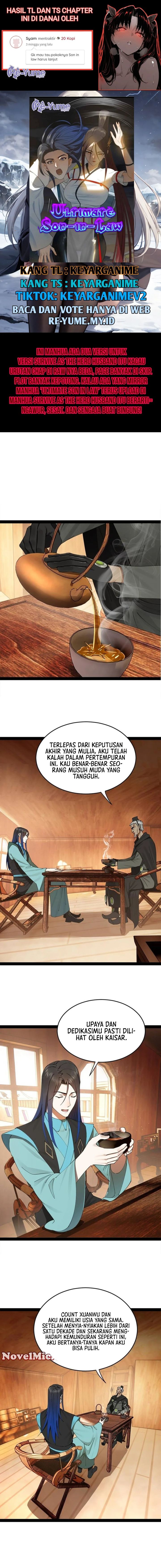 Baca Komik Survive As The Hero’s Husband Chapter 175 Gambar 1