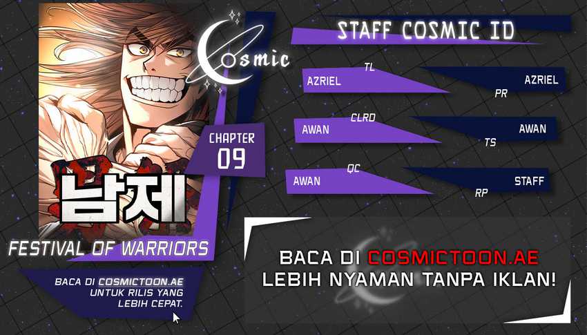 Baca Komik Festival Of Warriors Chapter 9 bahasa Indonesia Gambar 1