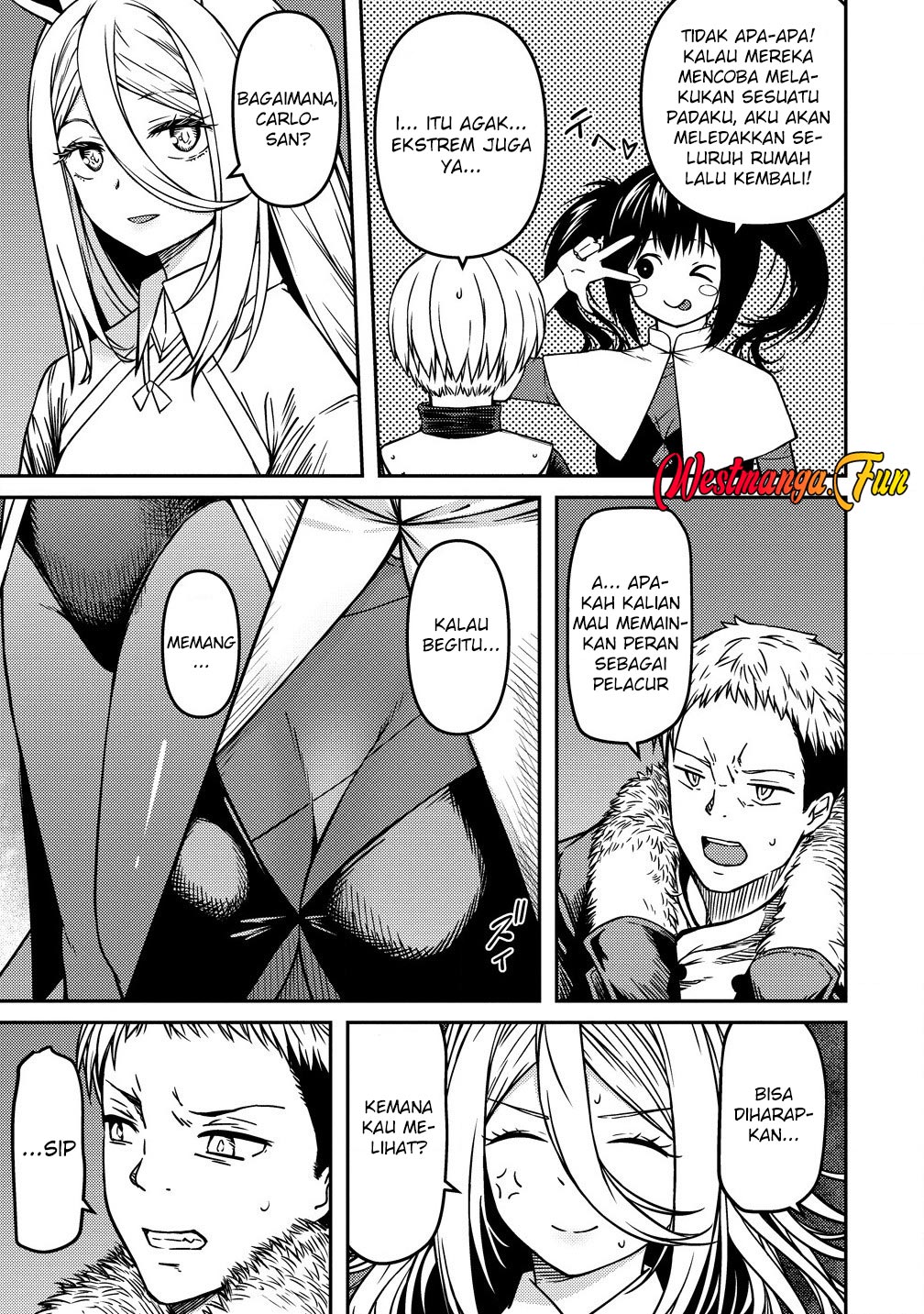 Monster Onna Kanbu wa Osanaki Yuusha wo Dekiaisuru Chapter 8 Gambar 34