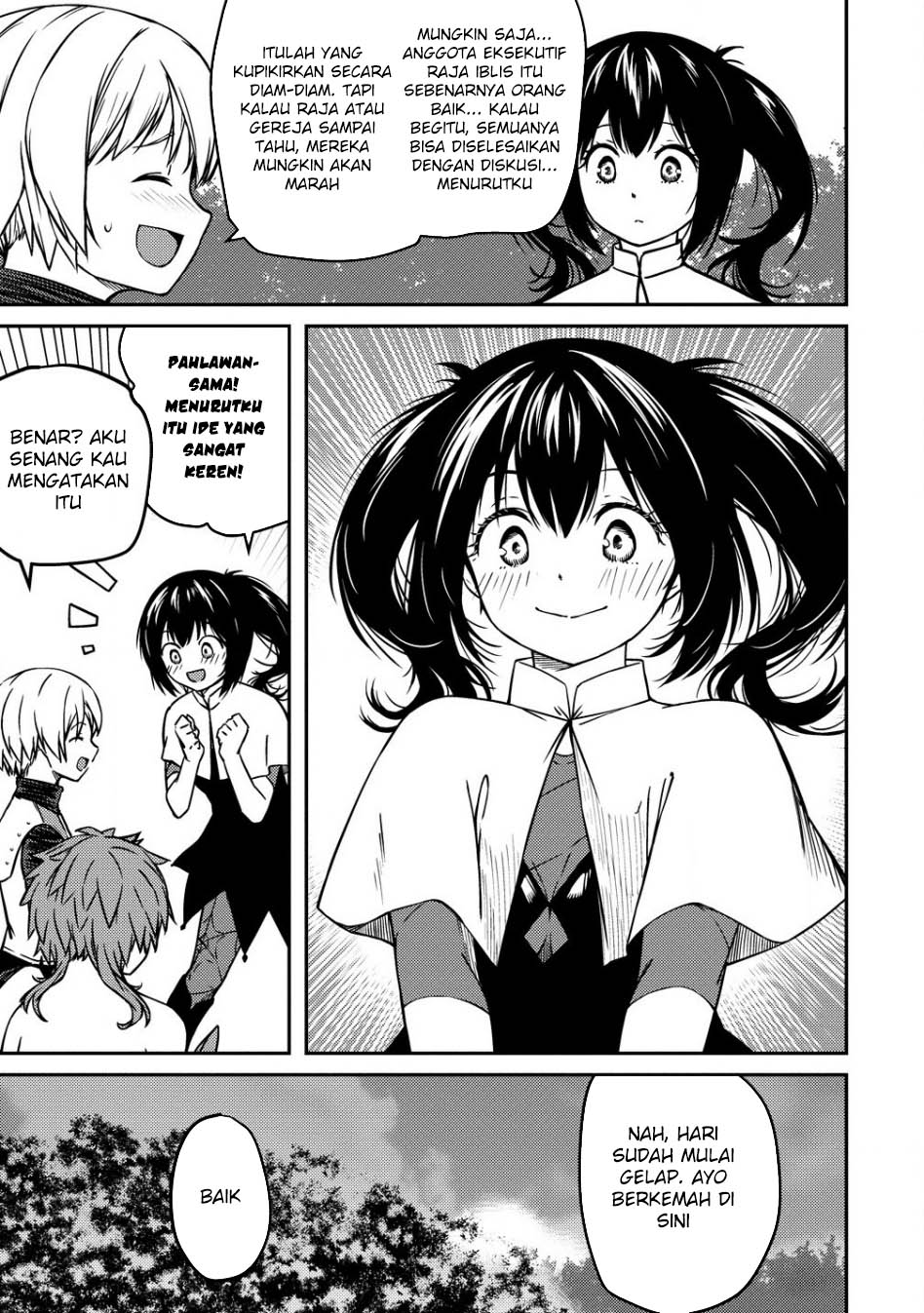 Monster Onna Kanbu wa Osanaki Yuusha wo Dekiaisuru Chapter 7 Gambar 11
