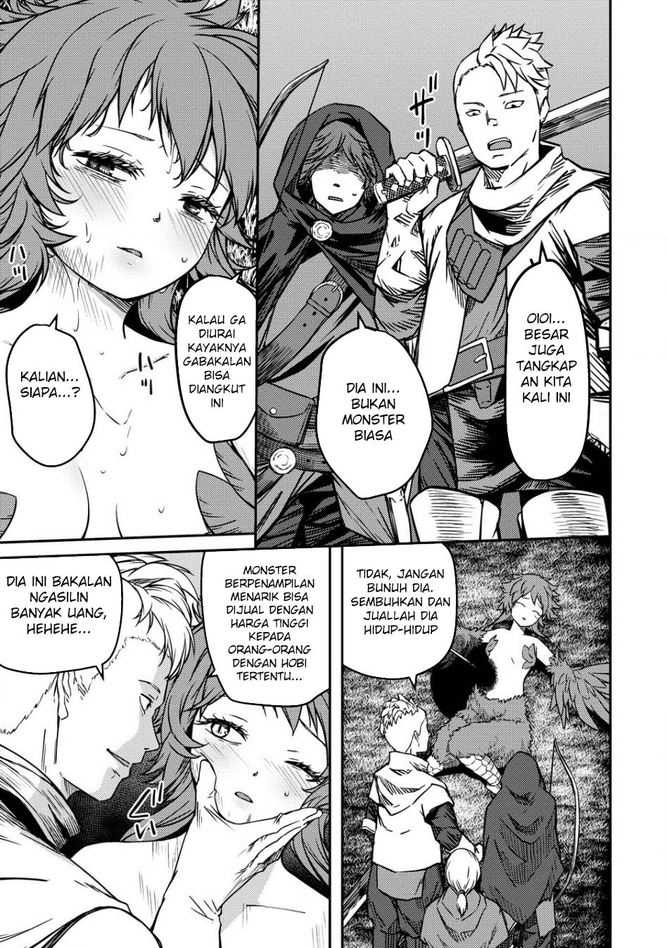Monster Onna Kanbu wa Osanaki Yuusha wo Dekiaisuru Chapter 7 Gambar 17