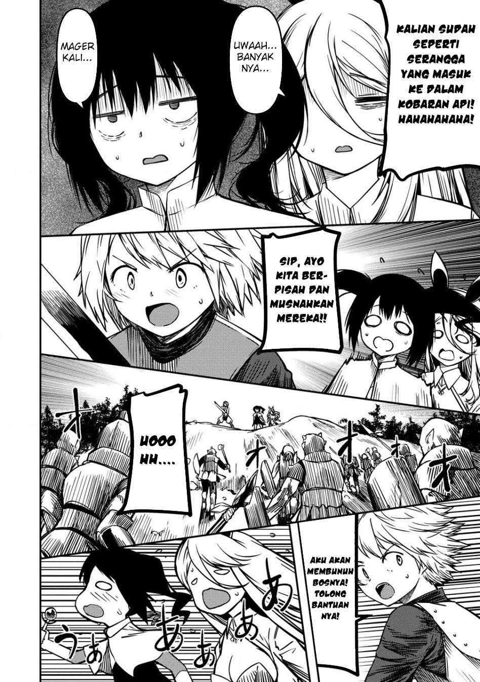 Monster Onna Kanbu wa Osanaki Yuusha wo Dekiaisuru Chapter 6 Gambar 16