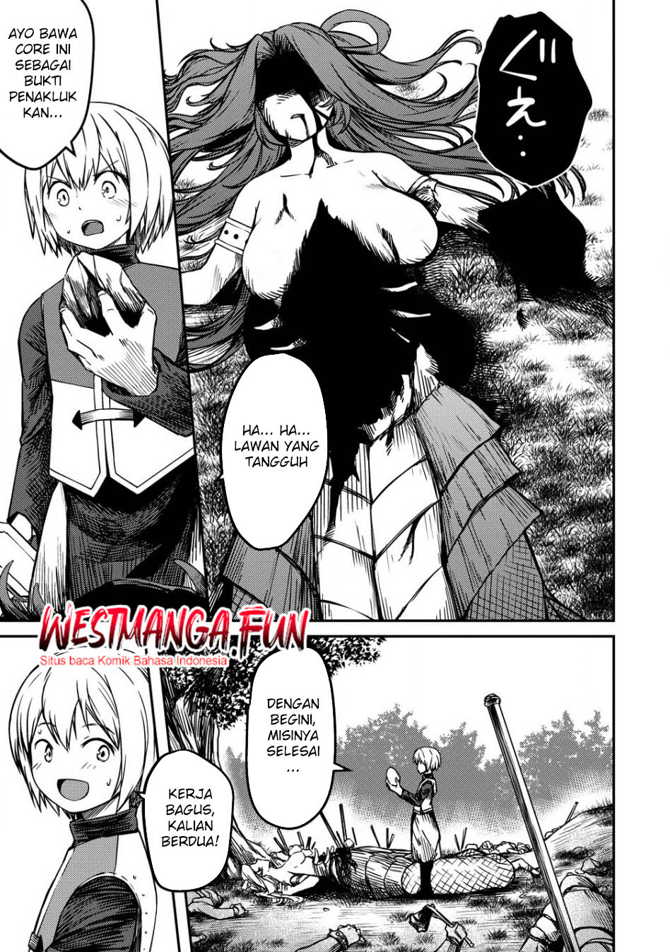 Monster Onna Kanbu wa Osanaki Yuusha wo Dekiaisuru Chapter 6 Gambar 17