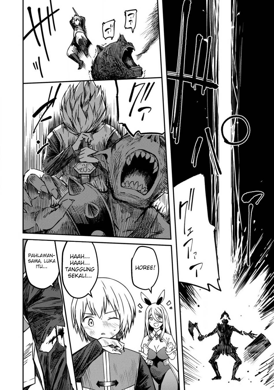 Monster Onna Kanbu wa Osanaki Yuusha wo Dekiaisuru Chapter 6 Gambar 3
