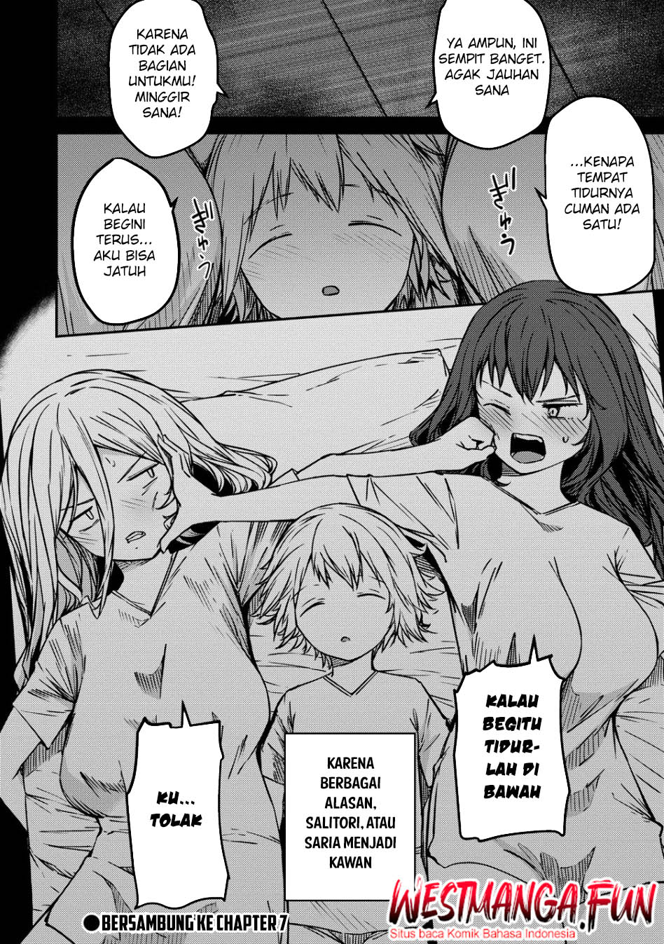 Monster Onna Kanbu wa Osanaki Yuusha wo Dekiaisuru Chapter 6 Gambar 35