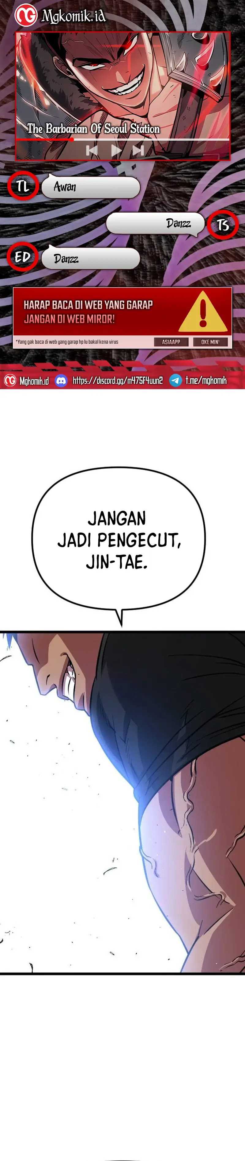 Baca Komik The Barbarian of Seoul Station Chapter 6 bahasa Indonesia Gambar 1