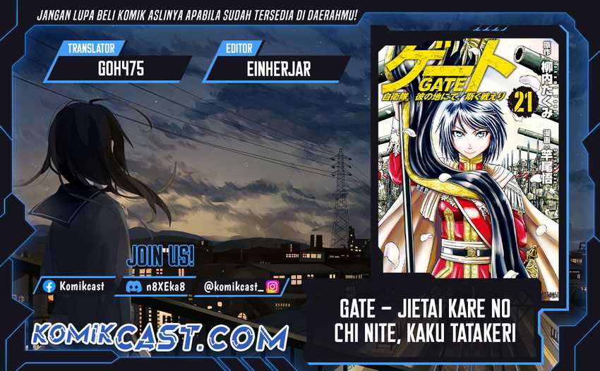 Baca Komik Gate – Jietai Kare no Chi nite Kaku Tatakeri Chapter 136 Gambar 1