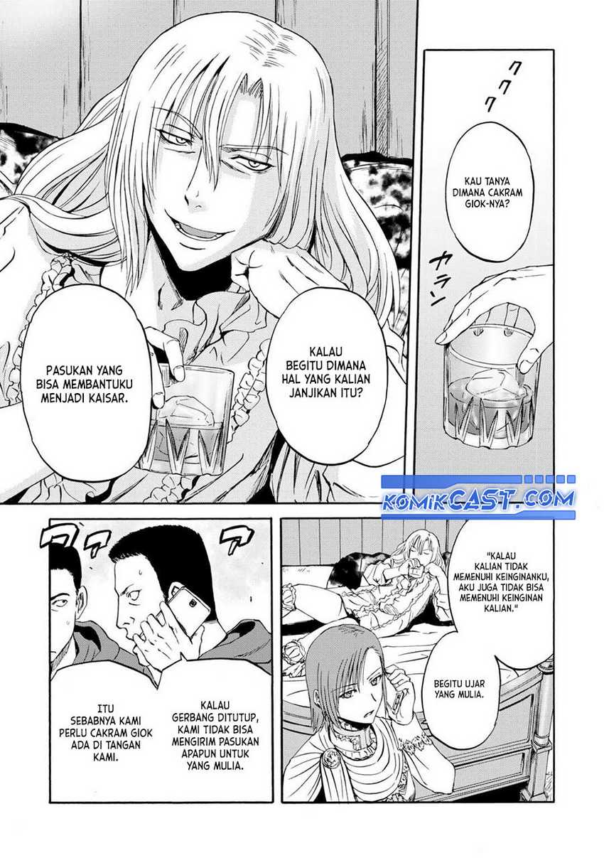 Gate – Jietai Kare no Chi nite Kaku Tatakeri Chapter 136 Gambar 23