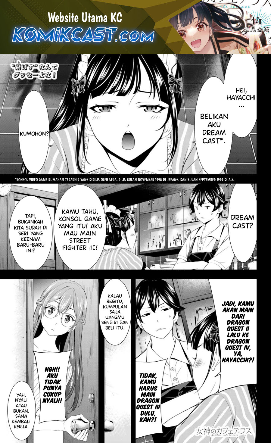 Baca Manga Megami no Kafeterasu (Goddess Café Terrace) Chapter 169 Gambar 2