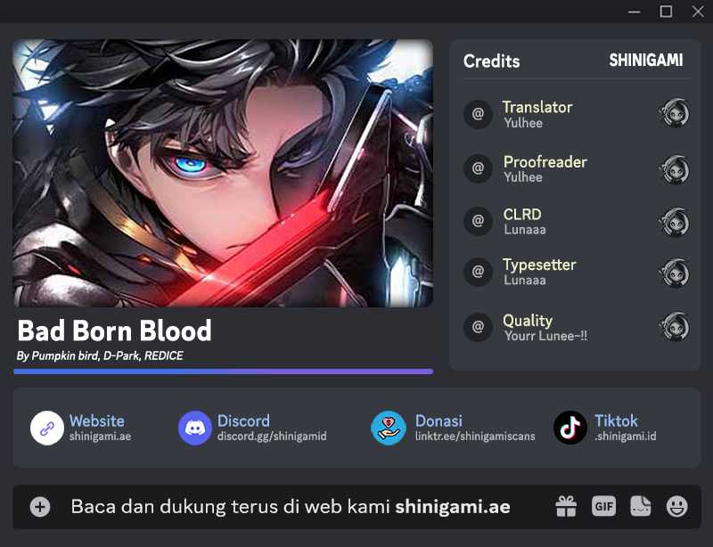 Baca Komik Bad Born Blood Chapter 15 Gambar 1