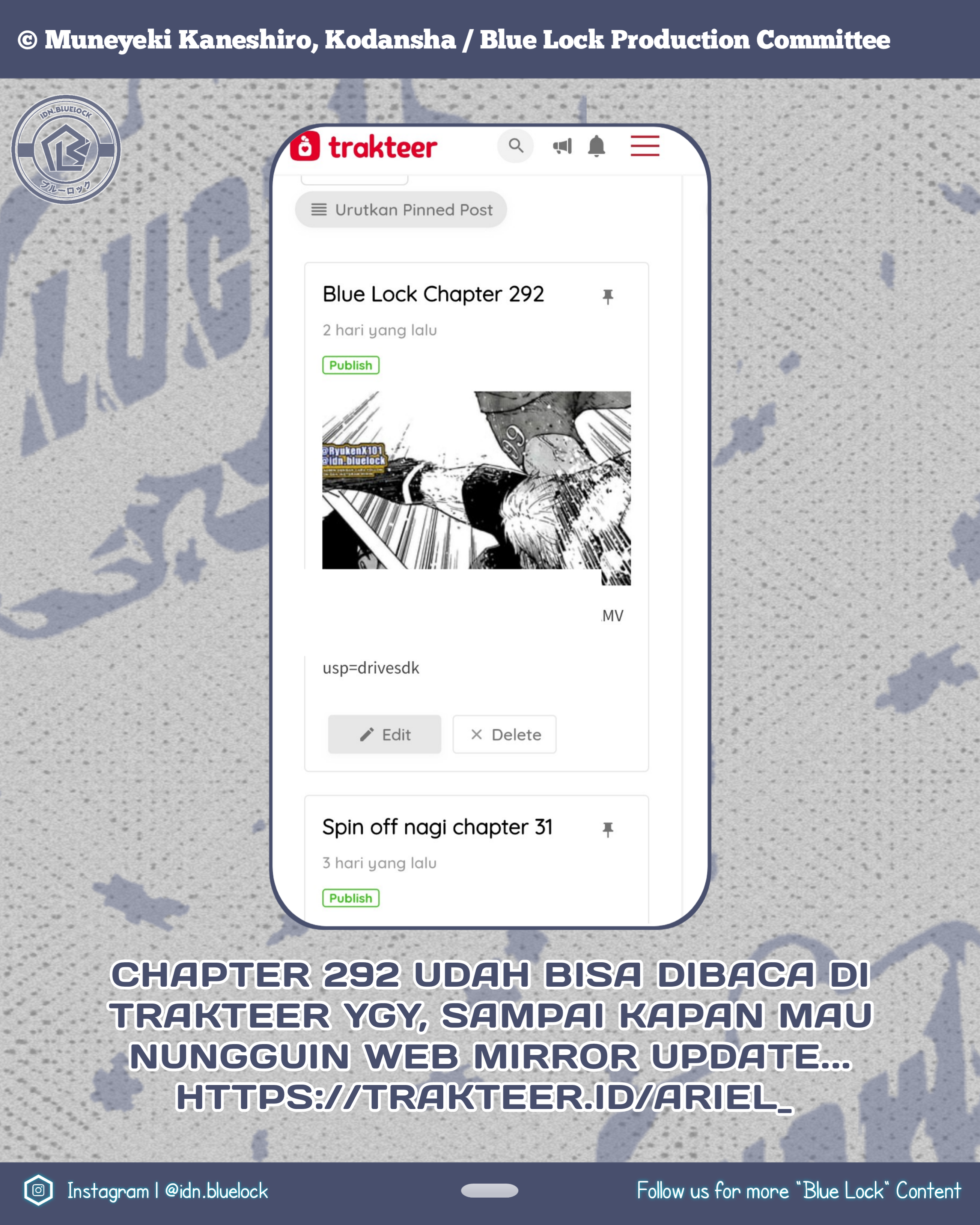 Blue Lock Chapter 290 Gambar 18
