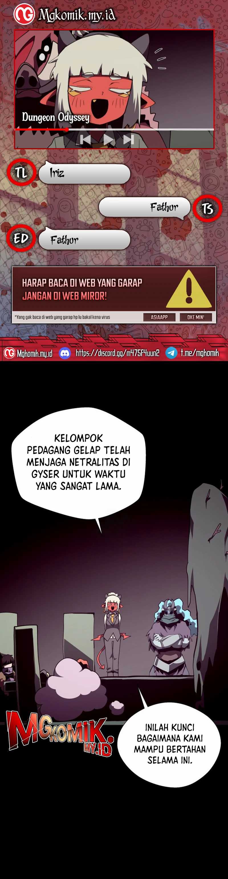 Baca Komik Dungeon Odyssey Chapter 117 Gambar 1