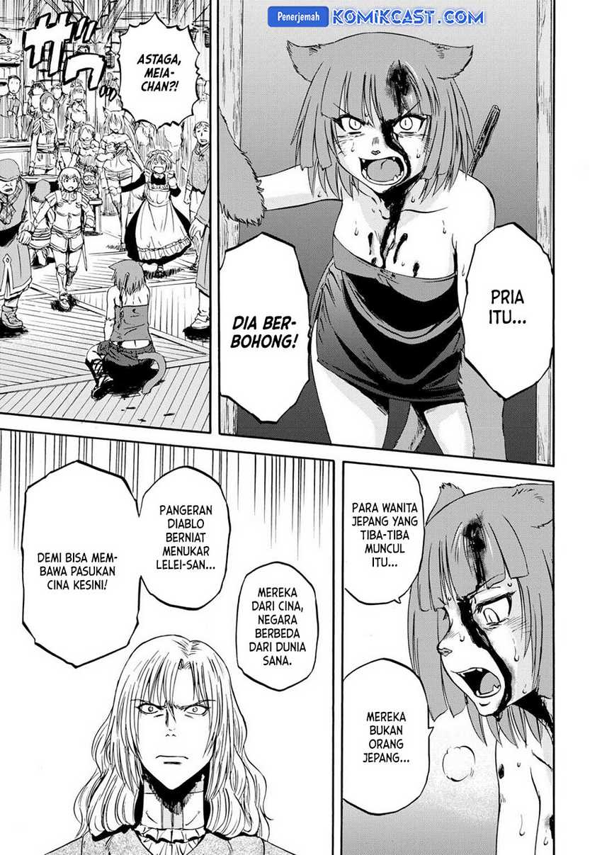 Gate – Jietai Kare no Chi nite Kaku Tatakeri Chapter 139 Gambar 10