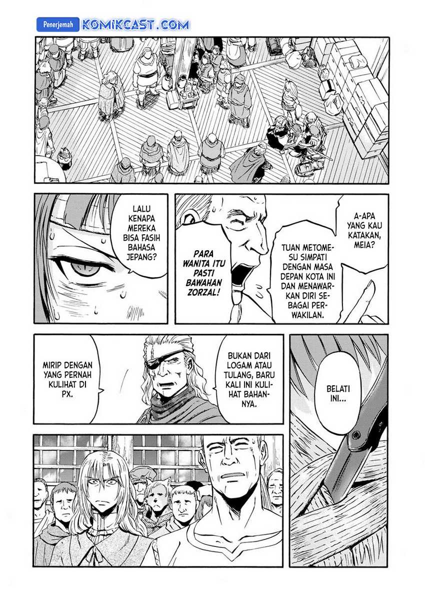 Gate – Jietai Kare no Chi nite Kaku Tatakeri Chapter 139 Gambar 11