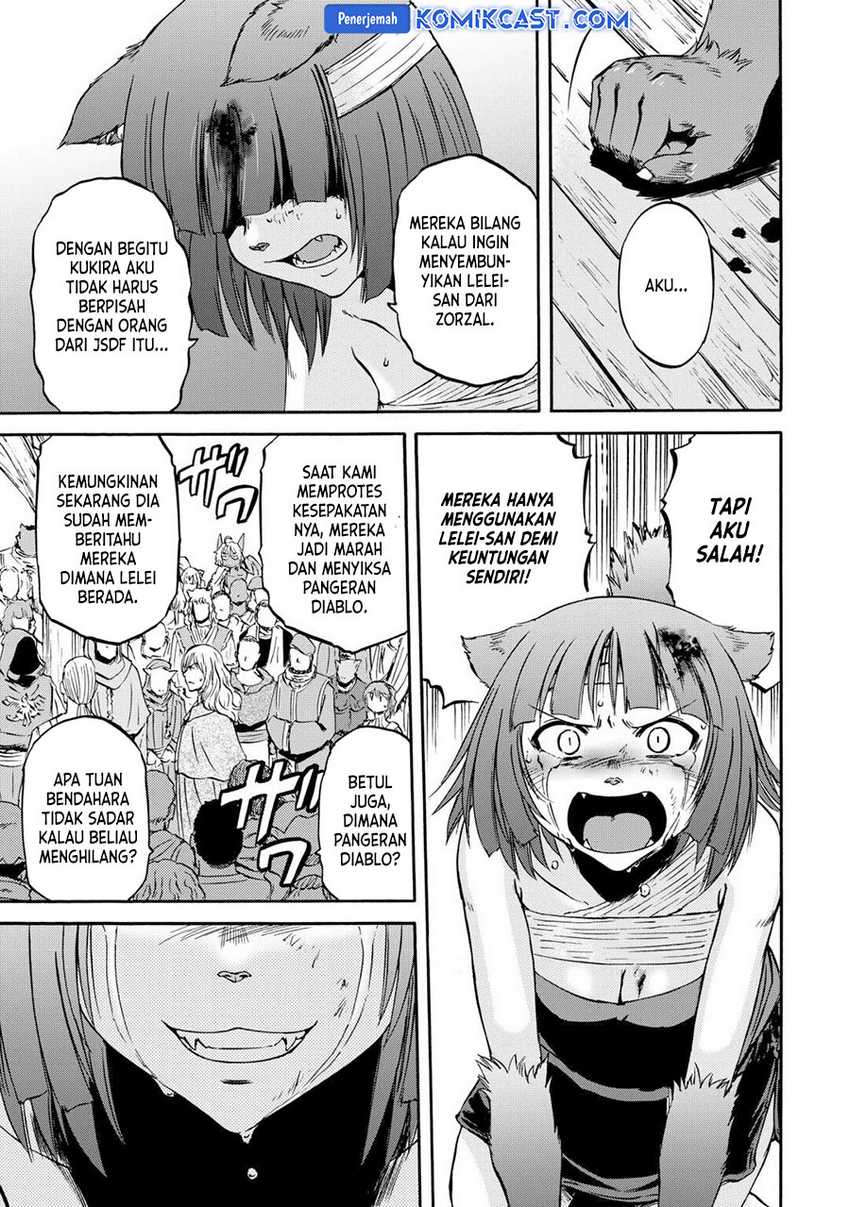 Gate – Jietai Kare no Chi nite Kaku Tatakeri Chapter 139 Gambar 12