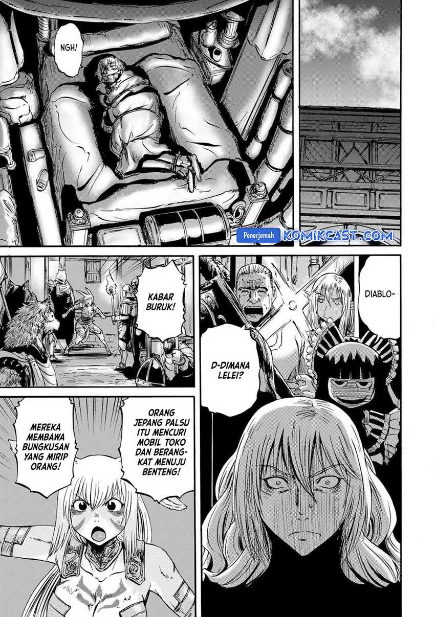 Gate – Jietai Kare no Chi nite Kaku Tatakeri Chapter 139 Gambar 22
