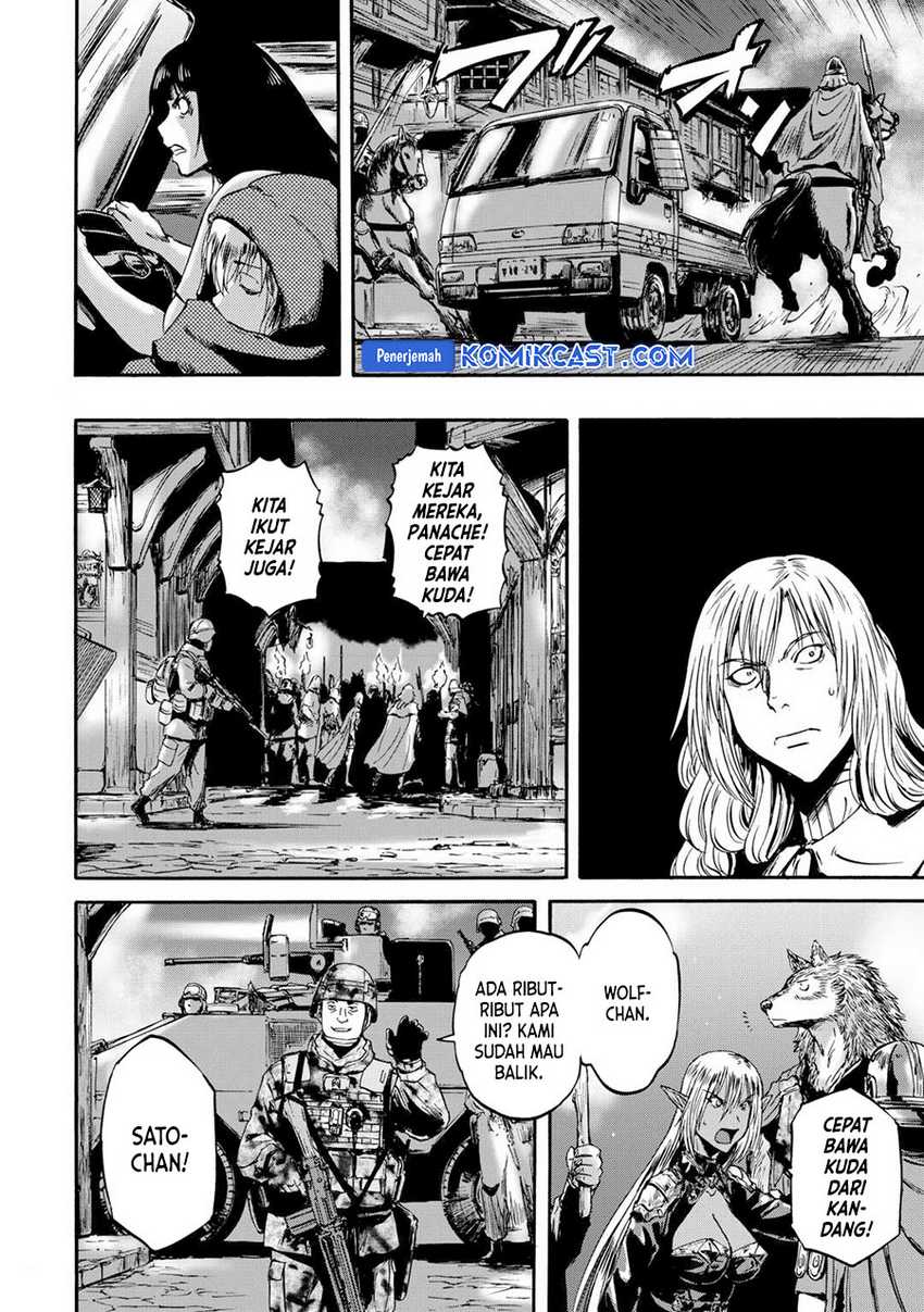 Gate – Jietai Kare no Chi nite Kaku Tatakeri Chapter 139 Gambar 23