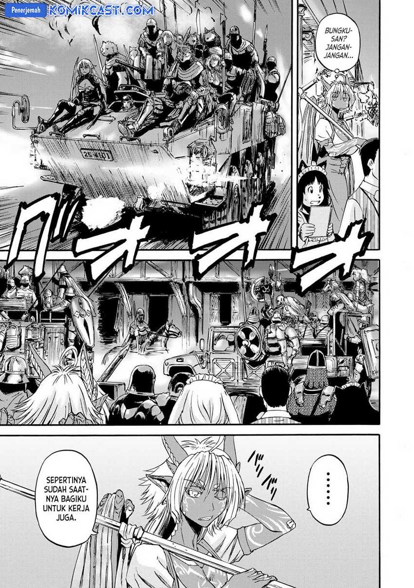 Gate – Jietai Kare no Chi nite Kaku Tatakeri Chapter 139 Gambar 24