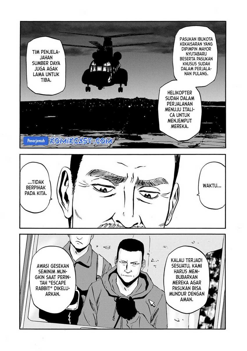 Gate – Jietai Kare no Chi nite Kaku Tatakeri Chapter 139 Gambar 27