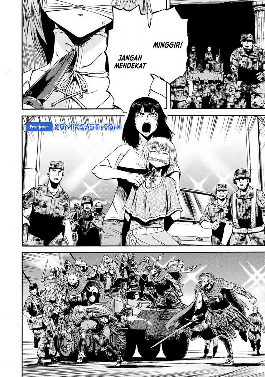 Gate – Jietai Kare no Chi nite Kaku Tatakeri Chapter 139 Gambar 35