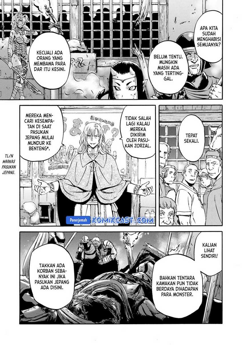 Gate – Jietai Kare no Chi nite Kaku Tatakeri Chapter 139 Gambar 6