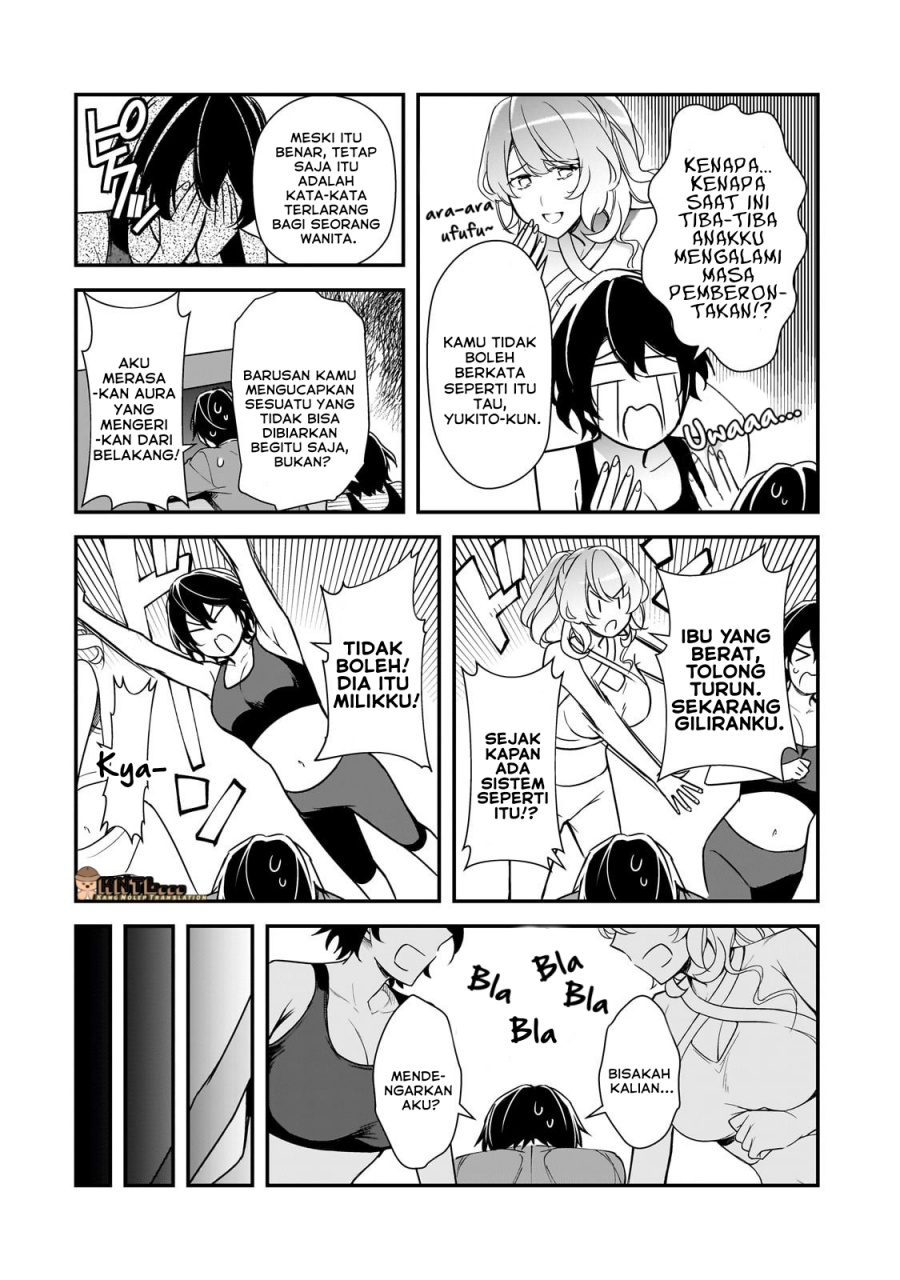 Ore ni Trauma wo Ataeta Joshi-tachi ga Chirachira Mitekuru kedo, Zannen desu ga Teokure desu Chapter 20.1 Gambar 15