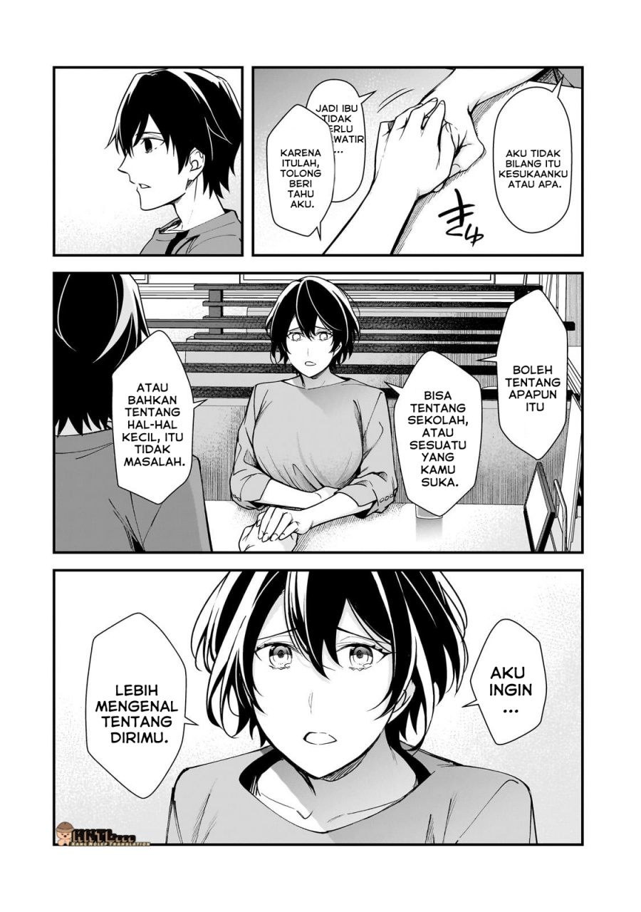 Ore ni Trauma wo Ataeta Joshi-tachi ga Chirachira Mitekuru kedo, Zannen desu ga Teokure desu Chapter 20.1 Gambar 17