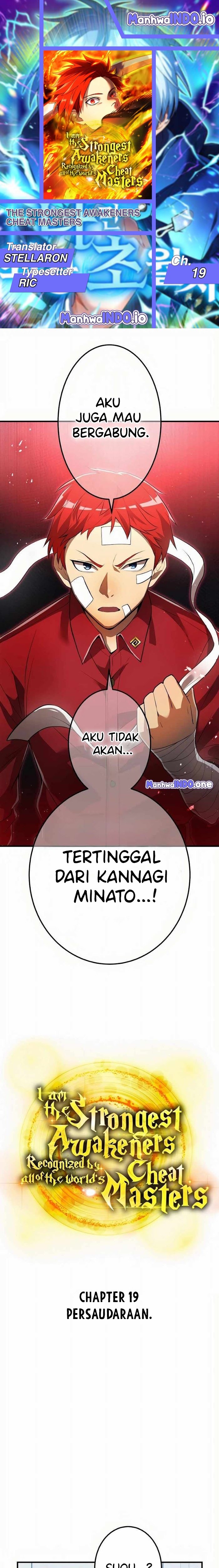 Baca Komik I Am the Strongest Awakeners, Recognized by All of the World’s Cheat Masters Chapter 19 Gambar 1