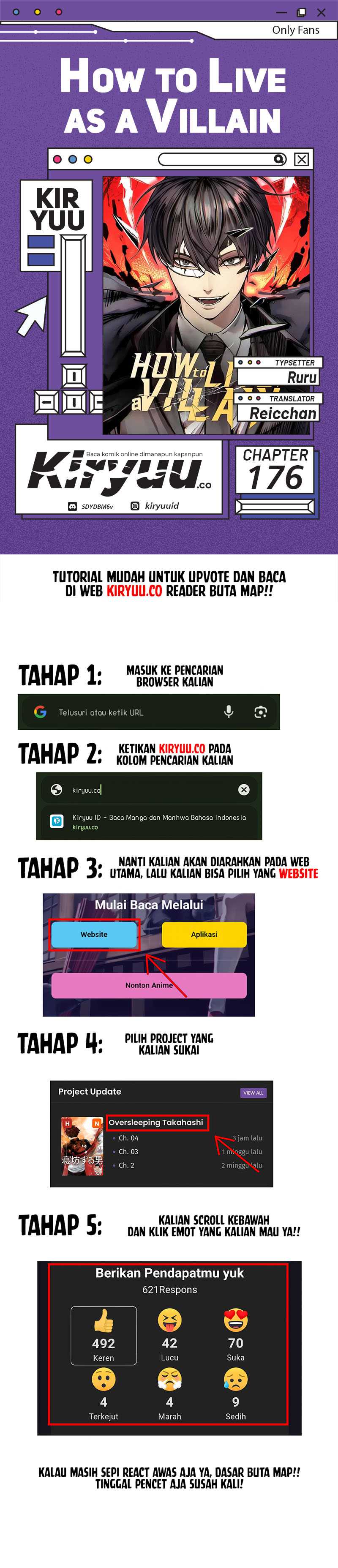 Baca Komik How to Live as a Villain Chapter 176 Gambar 1