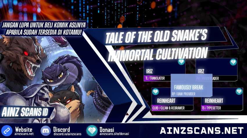 Baca Komik Snake Immortal: The Tale of a Snake’s Cultivation to Immortality Chapter 28 Gambar 1