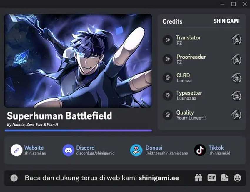 Baca Komik Superhuman Battlefield Chapter 147 Gambar 1
