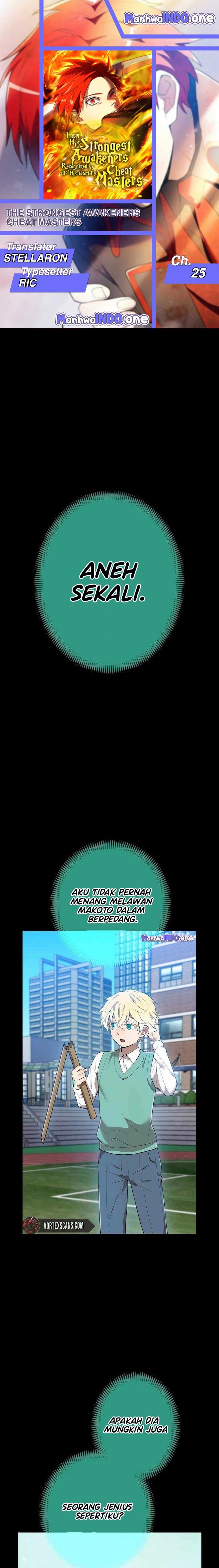 Baca Komik I Am the Strongest Awakeners, Recognized by All of the World’s Cheat Masters Chapter 25 Gambar 1