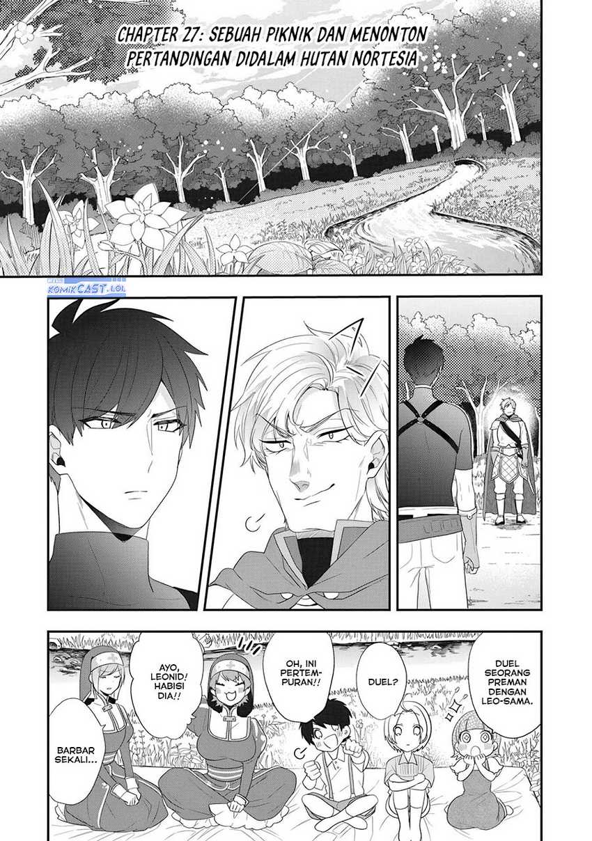 Baca Manga The Banished Villainess! Living the Leisurely Life of a Nun Making Revolutionary Church Food Chapter 27 Gambar 2