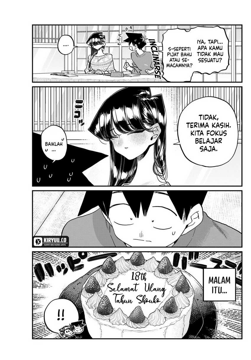 Komi-san wa Komyushou Desu Chapter 491 Gambar 4