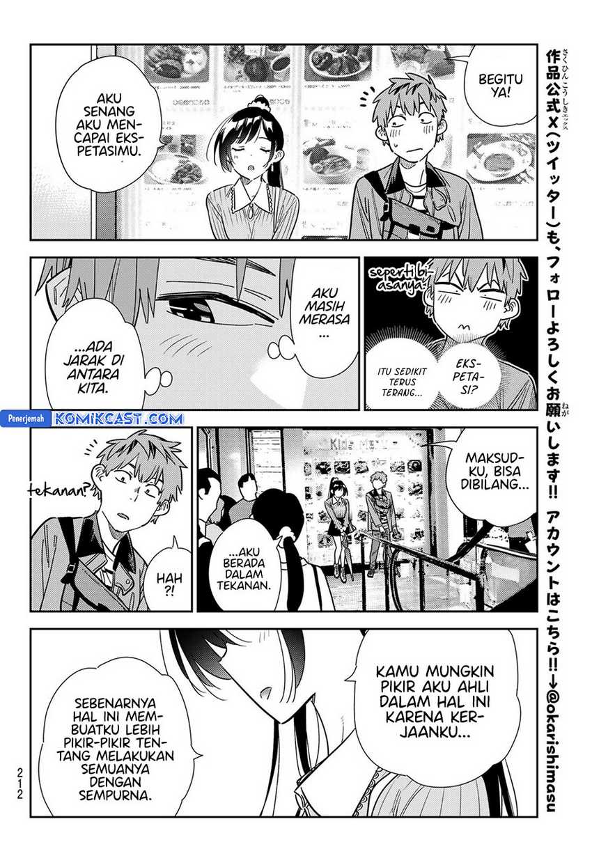 Kanojo Okarishimasu Chapter 355 Gambar 17