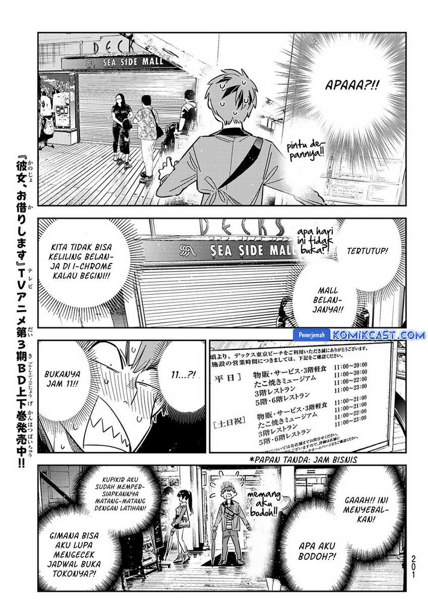 Kanojo Okarishimasu Chapter 355 Gambar 6