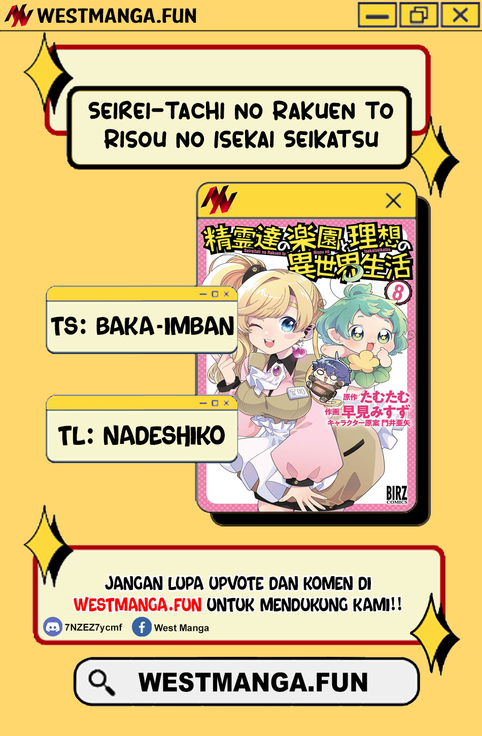 Seirei-tachi no Rakuen to Risou no Isekai Seikatsu Chapter 71 Gambar 4