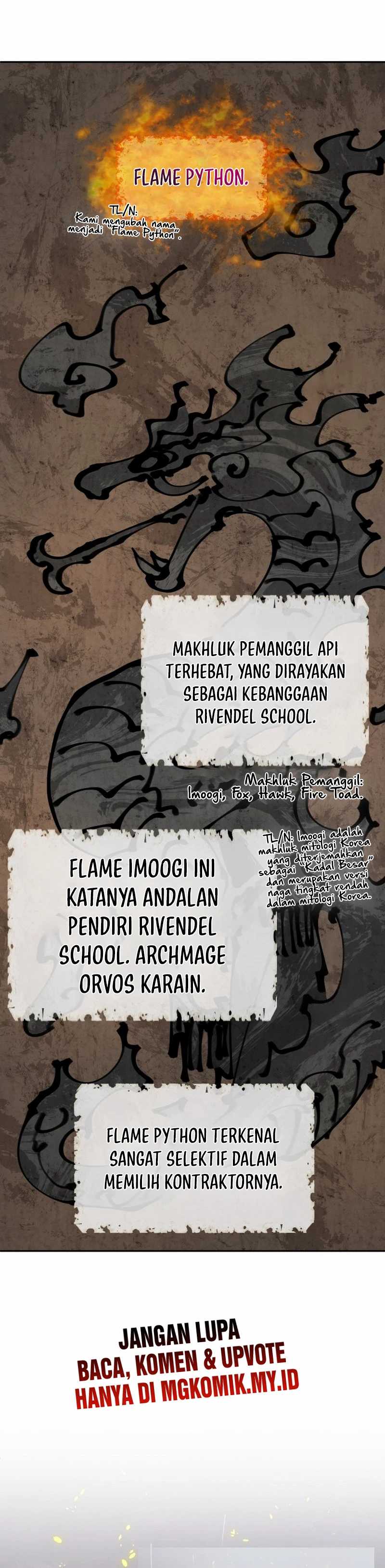 Baca Manga, Manhwa The Rebirth of the Hero’s Party’s Archmage Chapter 54 Gambar 2